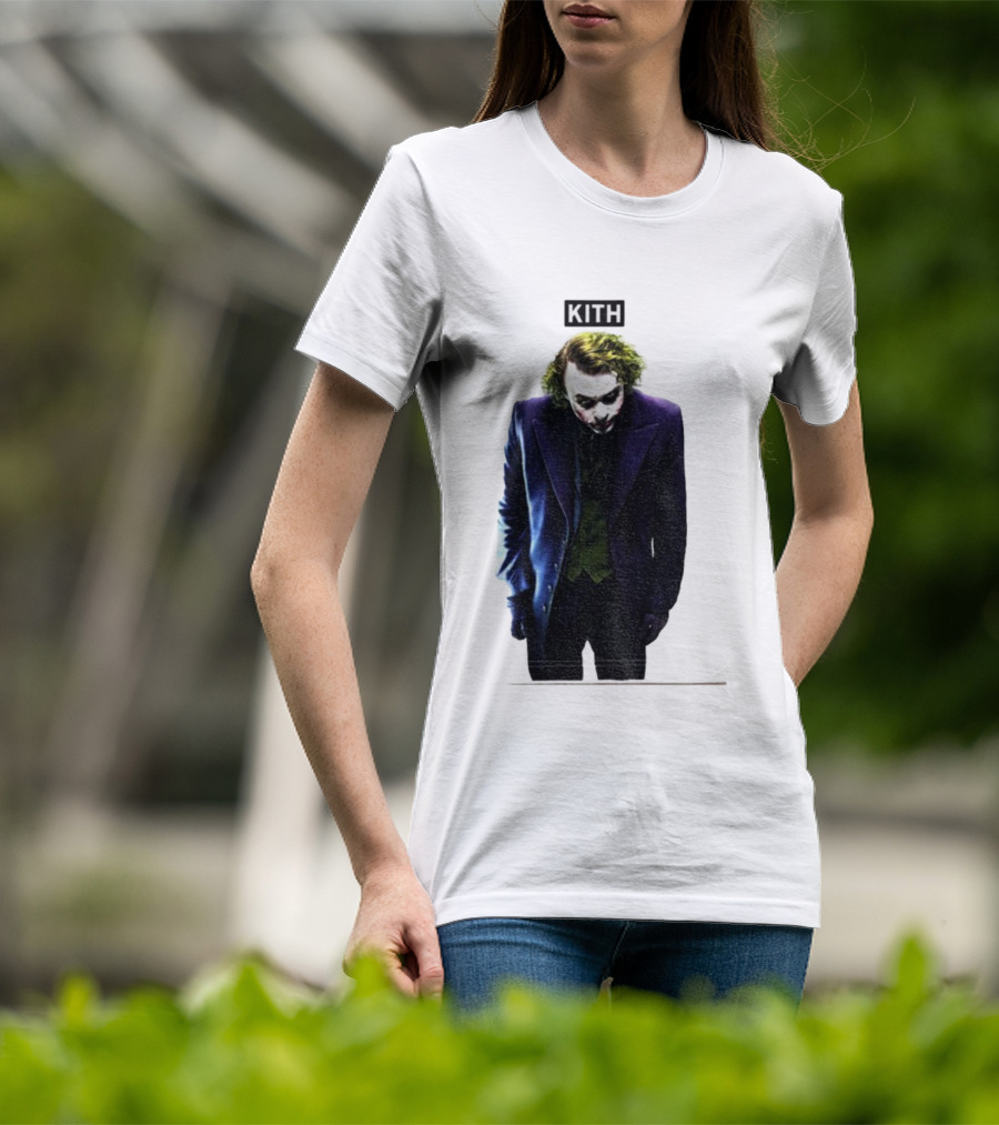 Dodgers Batman Kith Joker Collaboration T-Shirt