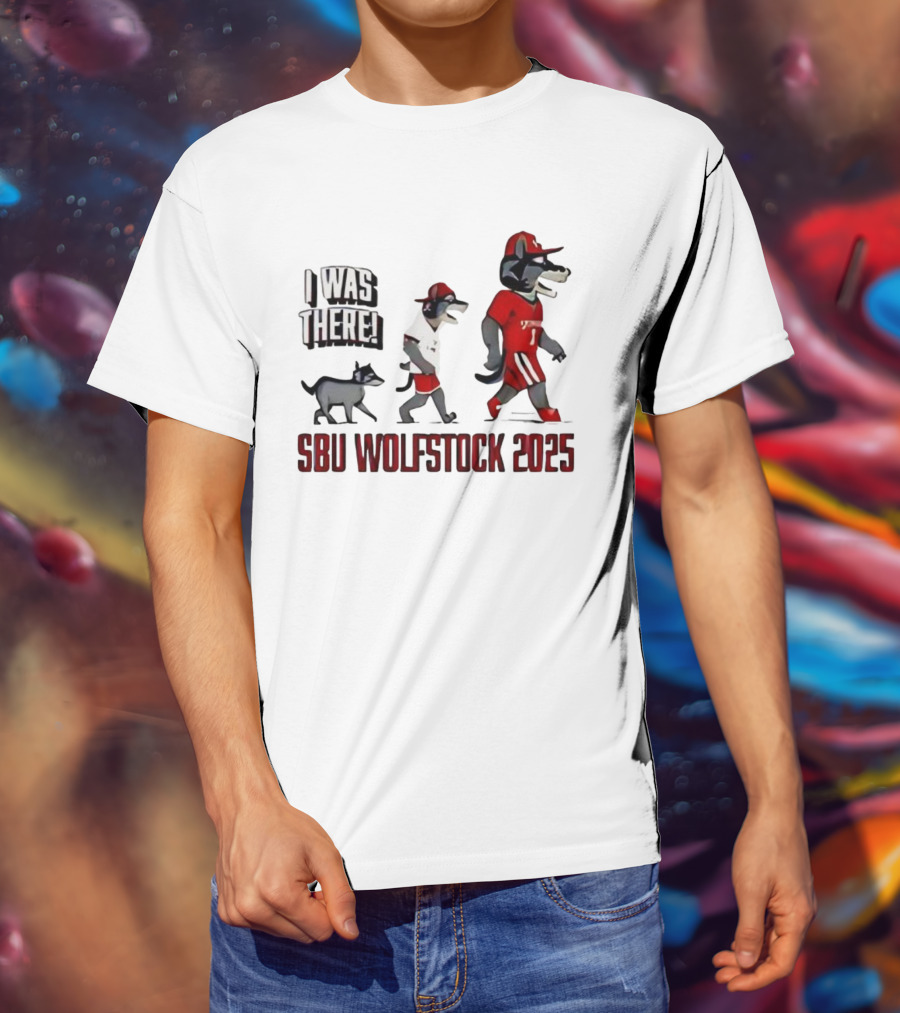 I Was There SBU Wolfstock 2025 Festival Event Celebration T-Shirt