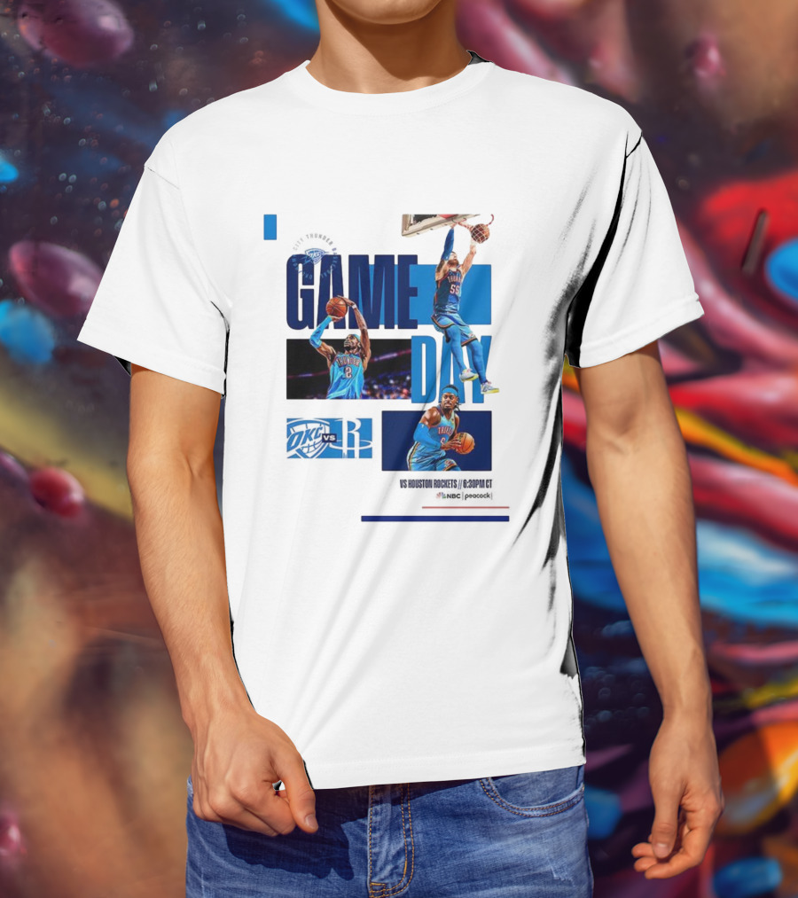 Oklahoma City Thunder Game Day NBA 2025 T-Shirt
