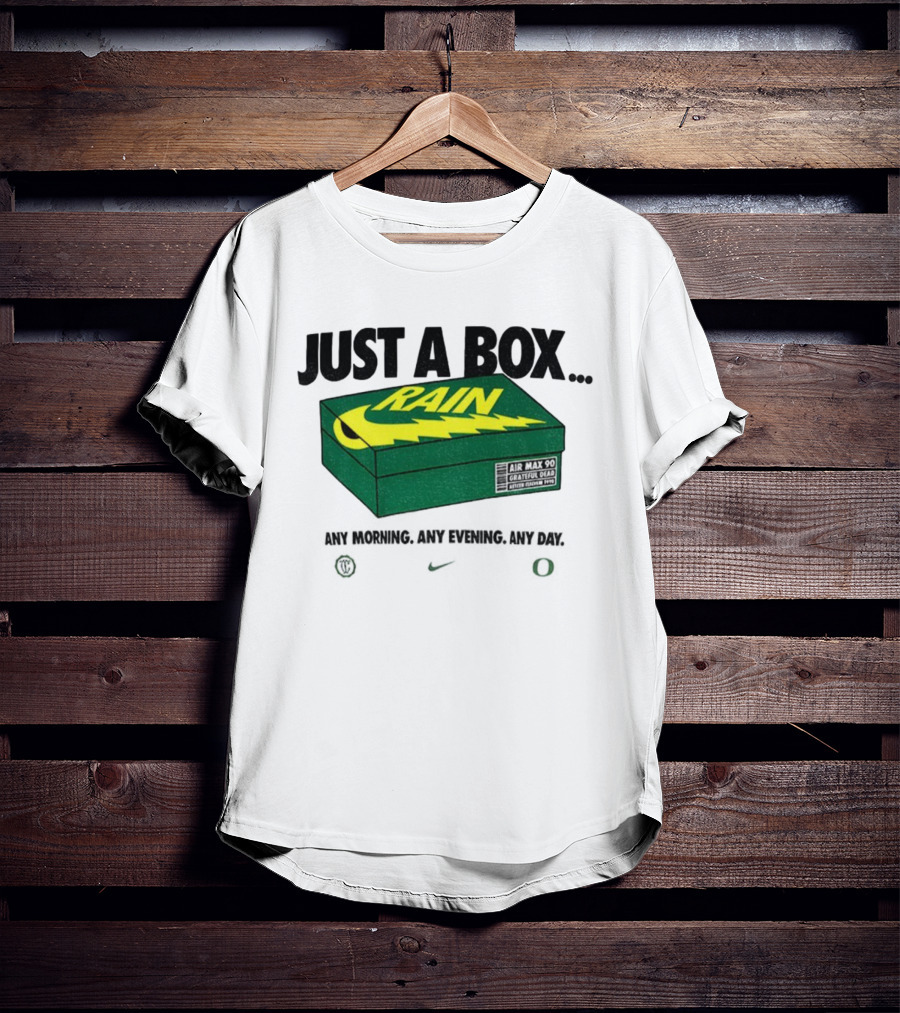 Just A Box Air Max 90 Grateful Dead Rain Box Of Rain T-Shirt