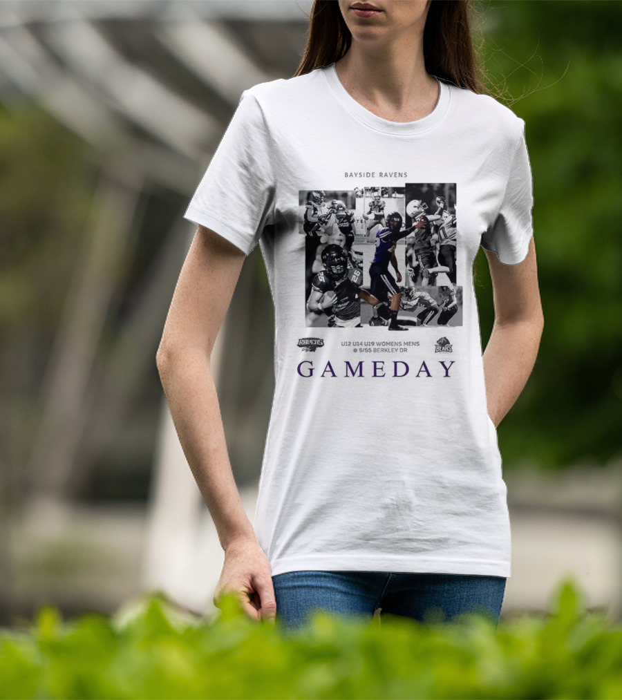 Baltimore Ravens Vs Chicago Bears NFL Rivalry 2025 Gameday T-Shirt