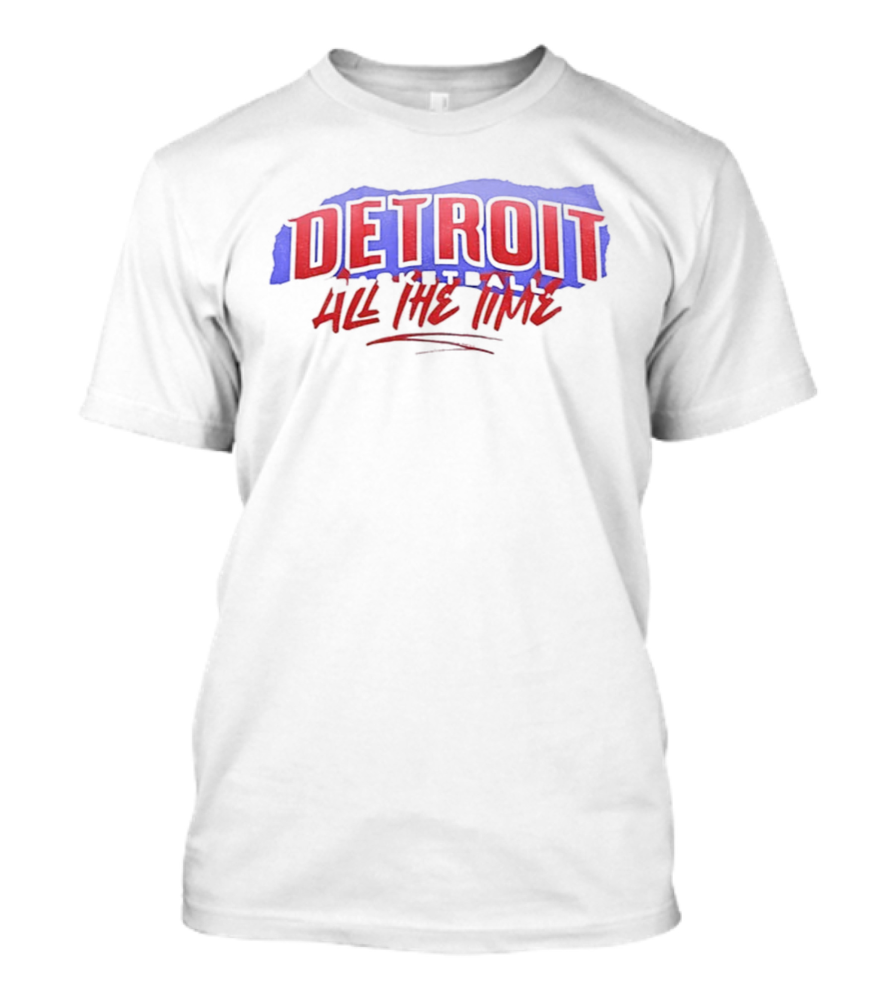 Detroit Pistons Basketball All The Time NBA Playoffs Game Day 2025 T-Shirt