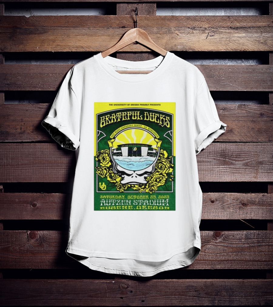 University Of Oregon Grateful Ducks One More Saturday Night Vs Wisconsin October 25 2025 Autzen Stadium Eugene T-Shirt