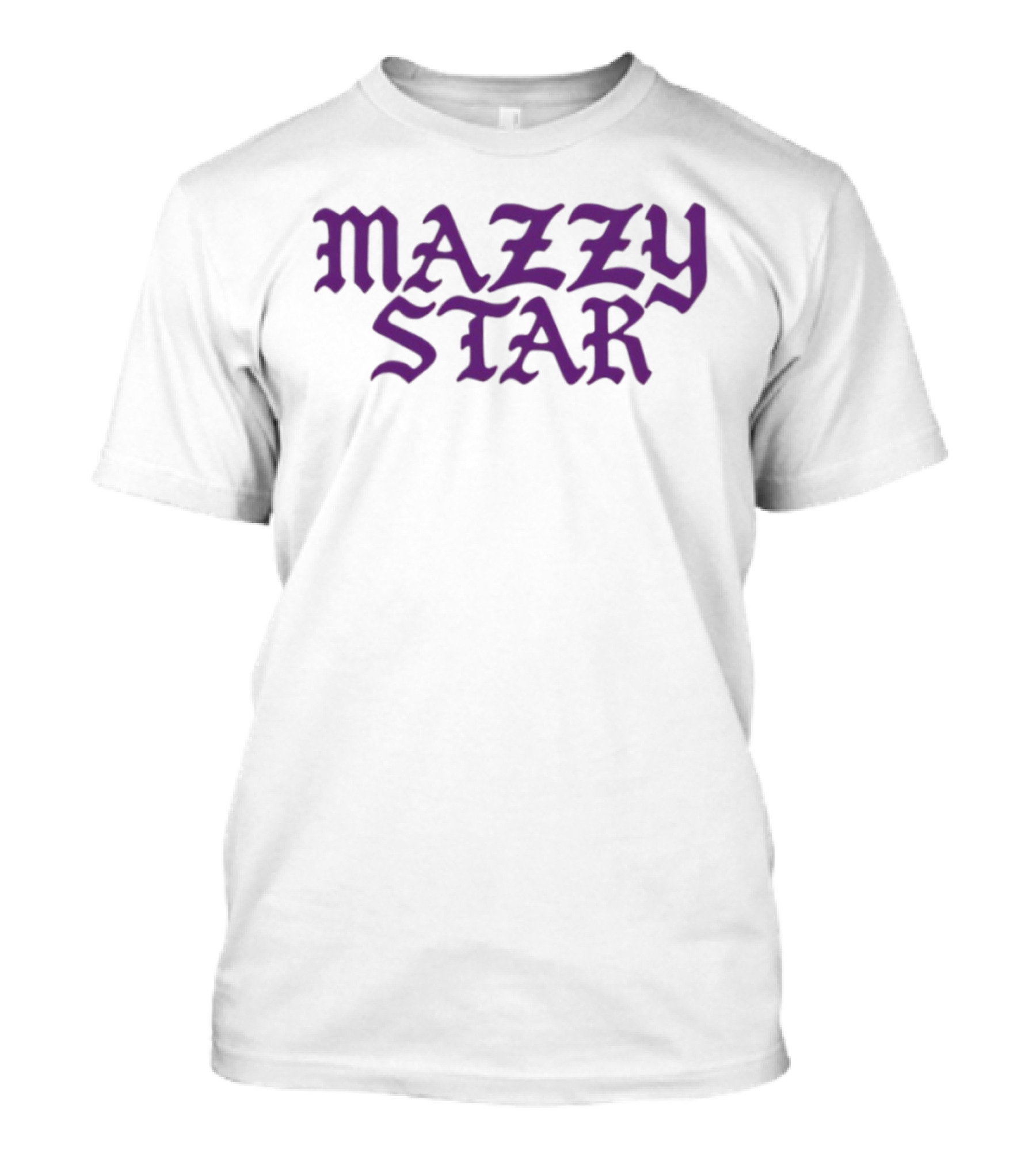 Mazzy Star You Go In Shadow Purple Gothic Font T-Shirt