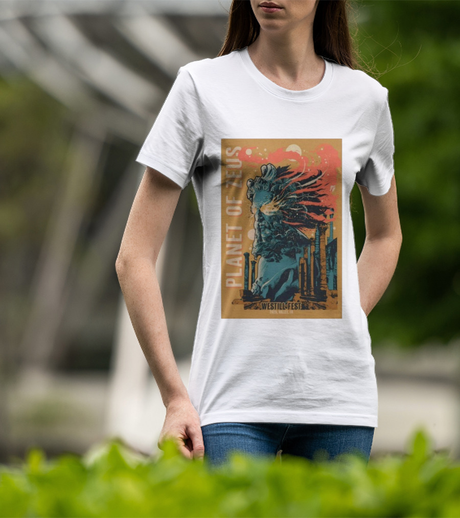 Planet Of Zeus Westill Fest 2025 Vallet France T-Shirt