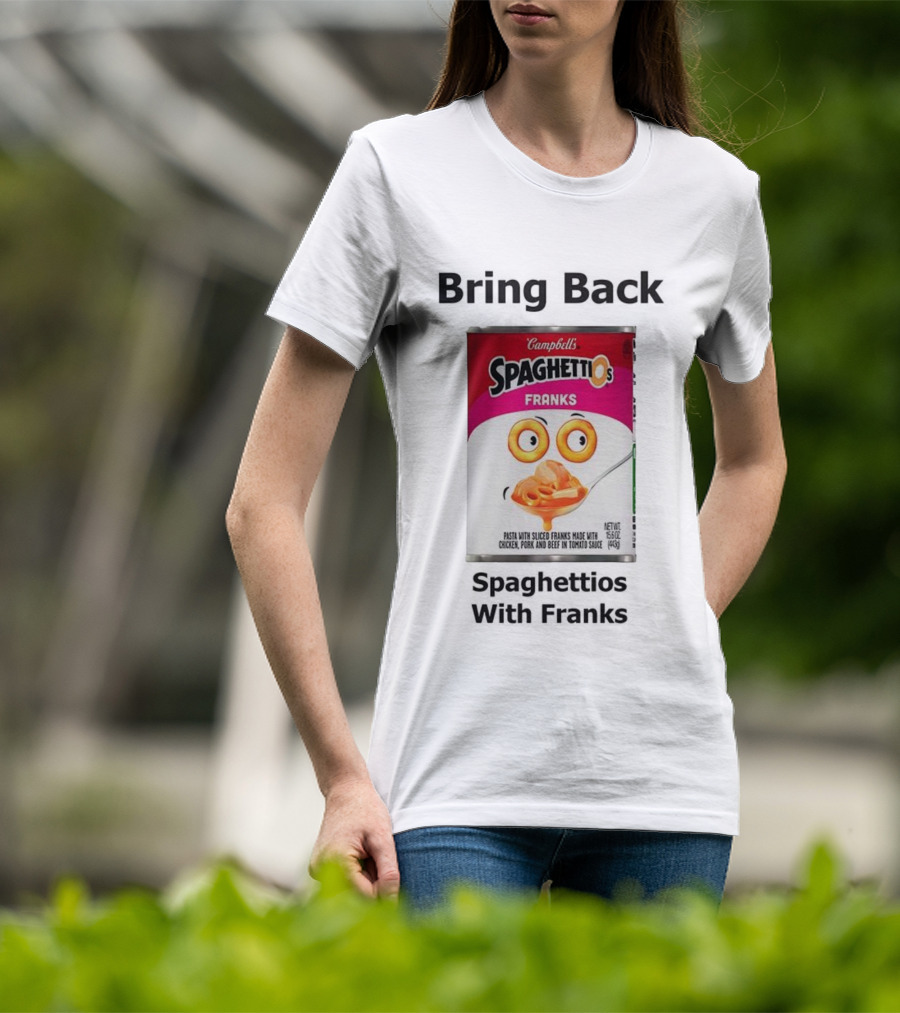 Bring Back Campbell's Spaghettios Franks Classic Can T-Shirt