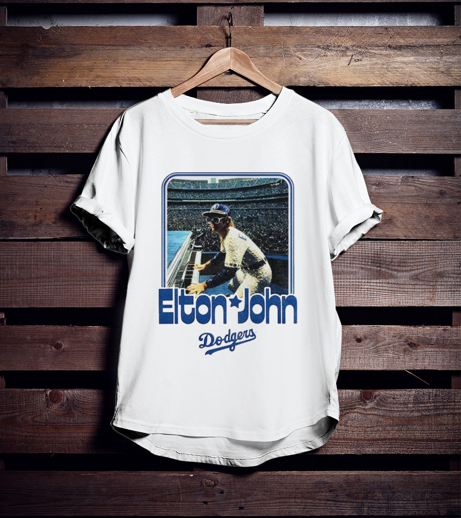 Elton John Dodgers Stadium Concert MLB Baseball Dodgers T-Shirt