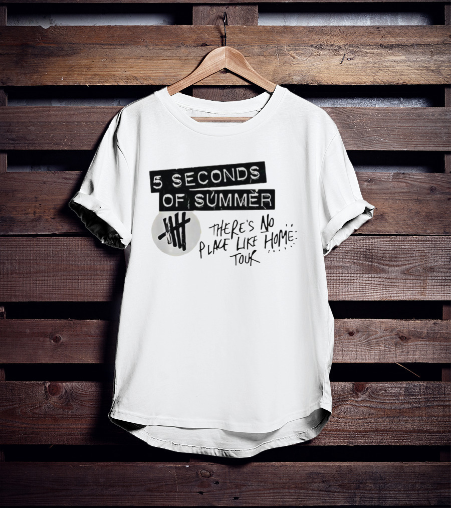 5 Seconds Of Summer There's No Place Like Home Tour T-Shirt