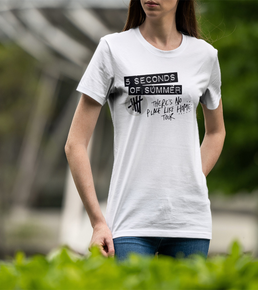 5 Seconds Of Summer There's No Place Like Home Tour T-Shirt