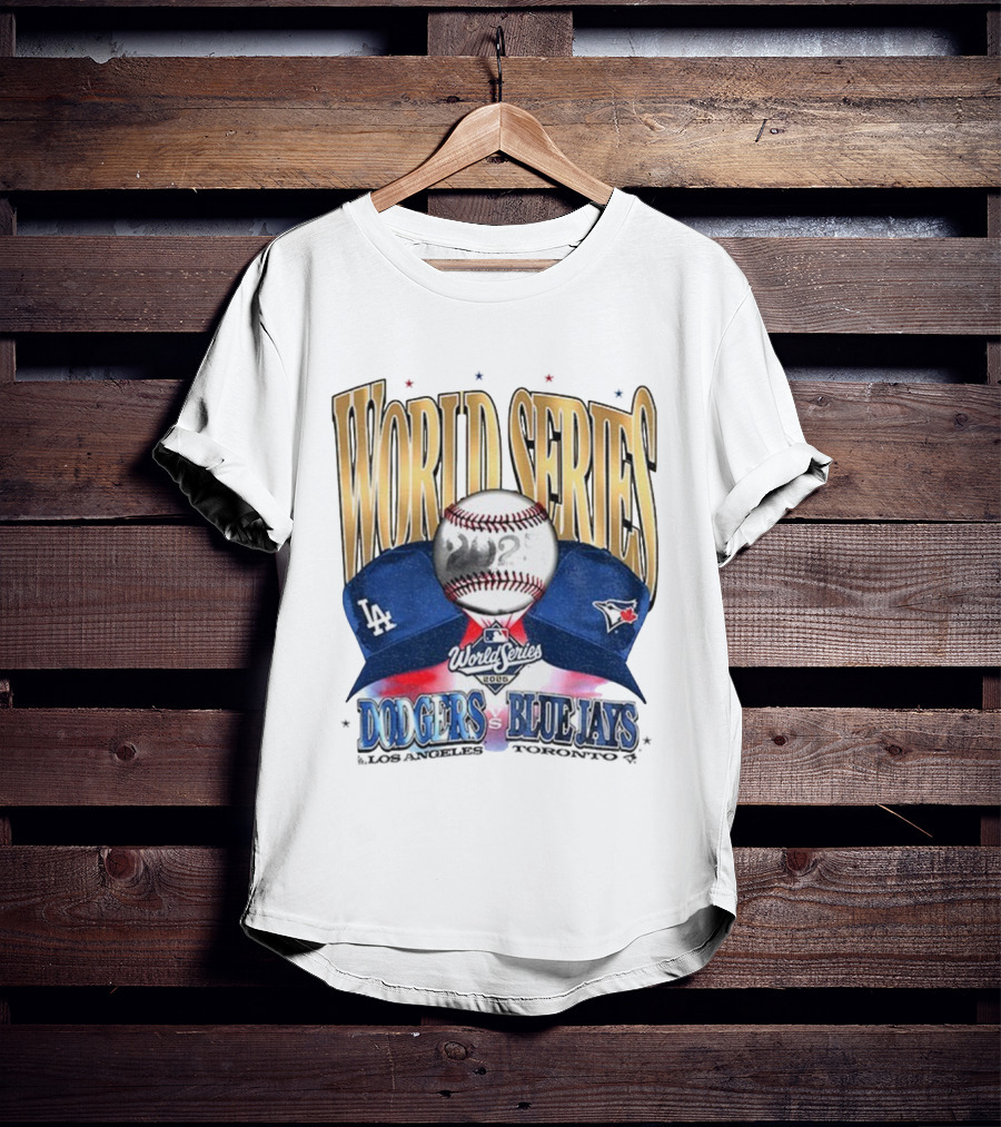 World Series 2025 Dodgers Vs Blue Jays MLB Showdown T-Shirt