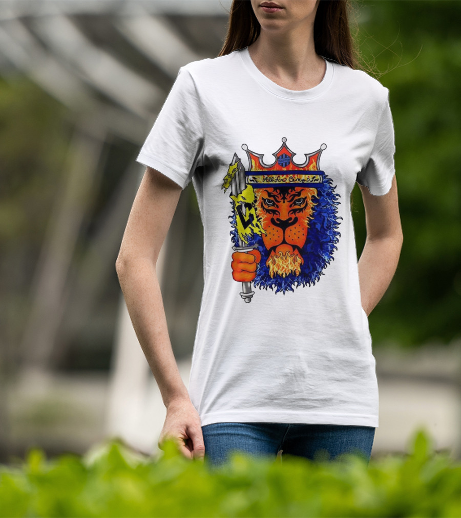 All For Cincy Lion Sword The Pride Crown Flame T-Shirt