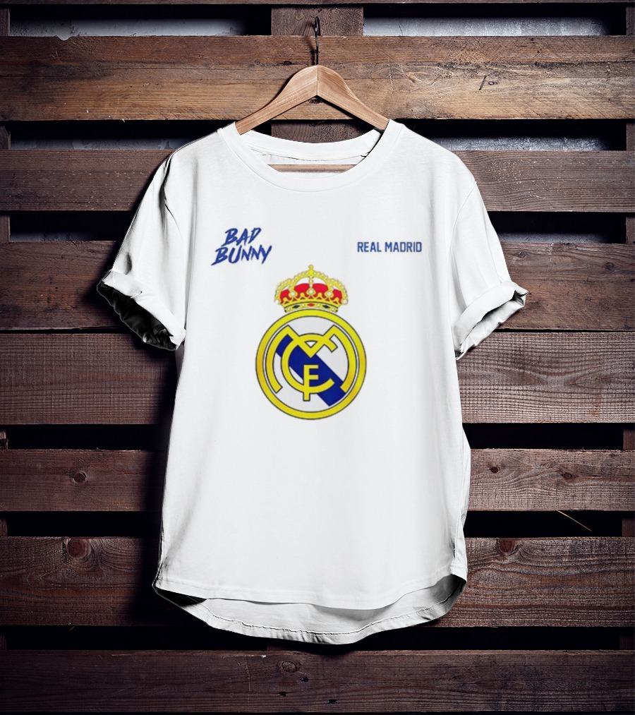 Bad Bunny Vs Real Madrid Benito Bowl Signature Football Challenge T-Shirt