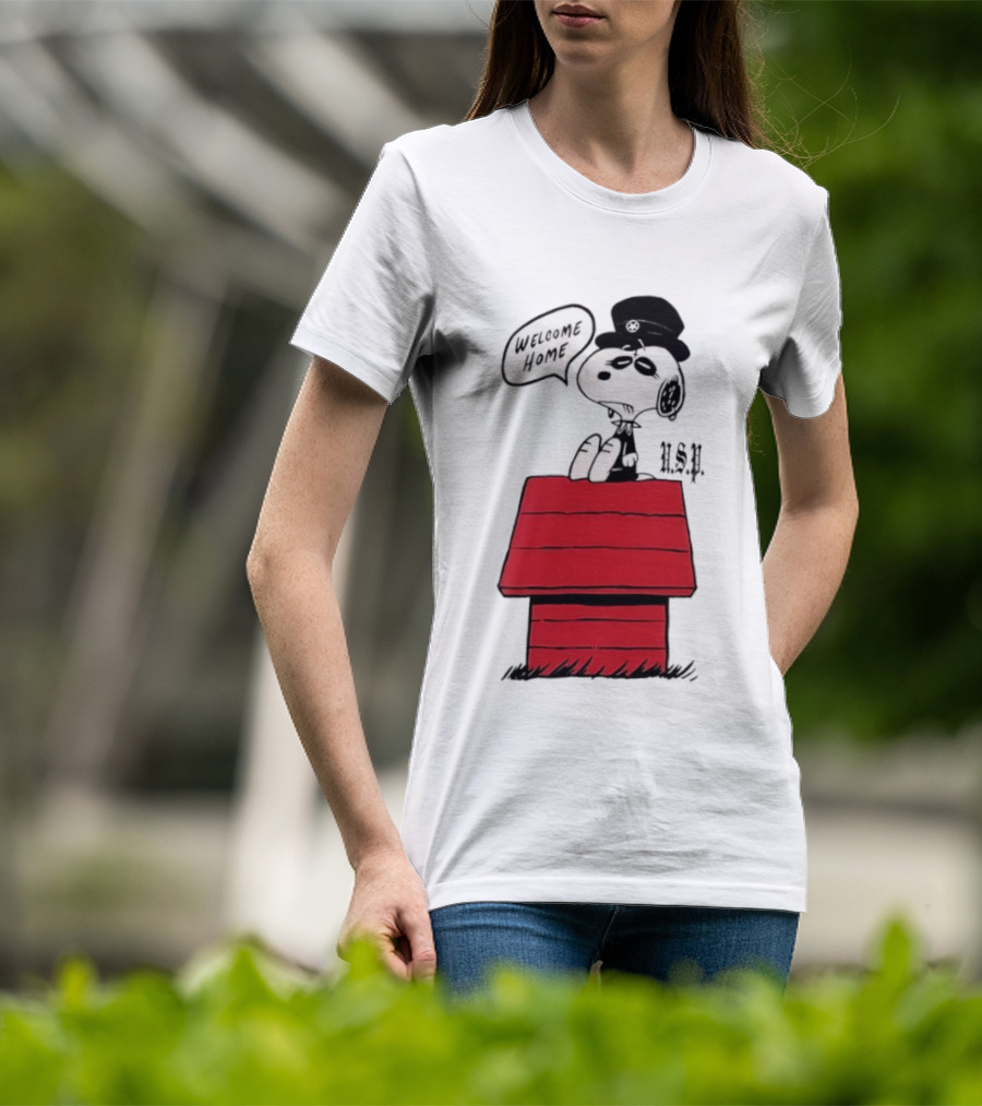 Welcome Home Snoopy Houston Peanuts Collaboration T-Shirt