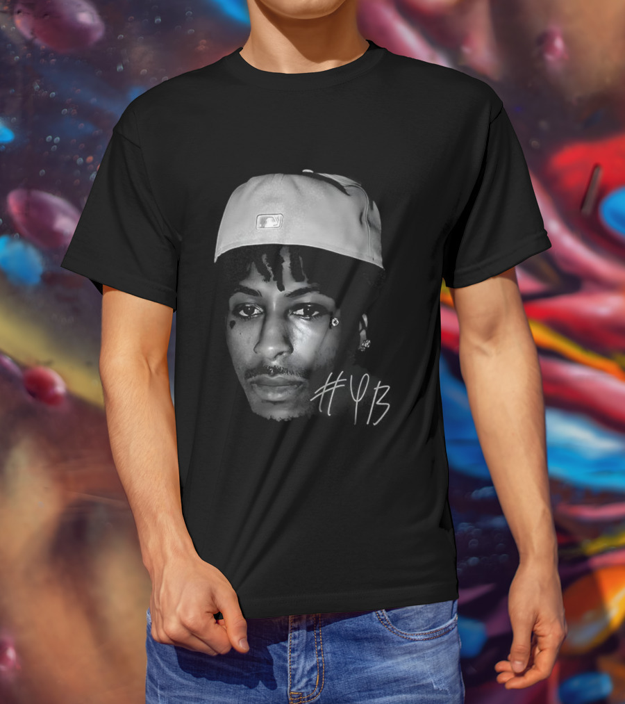 NBA Youngboy Big Face Gang Signature Cap Style T-Shirt