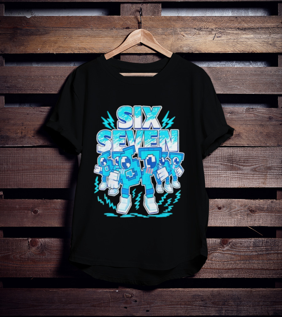 Six Seven Meme 67 Italian Brainrot Birthday T-Shirt