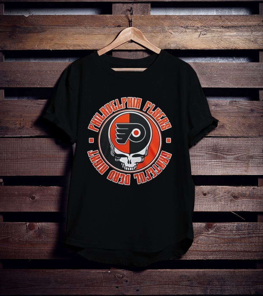 Philadelphia Flyers Grateful Dead 60th Anniversary Urban Nights T-Shirt