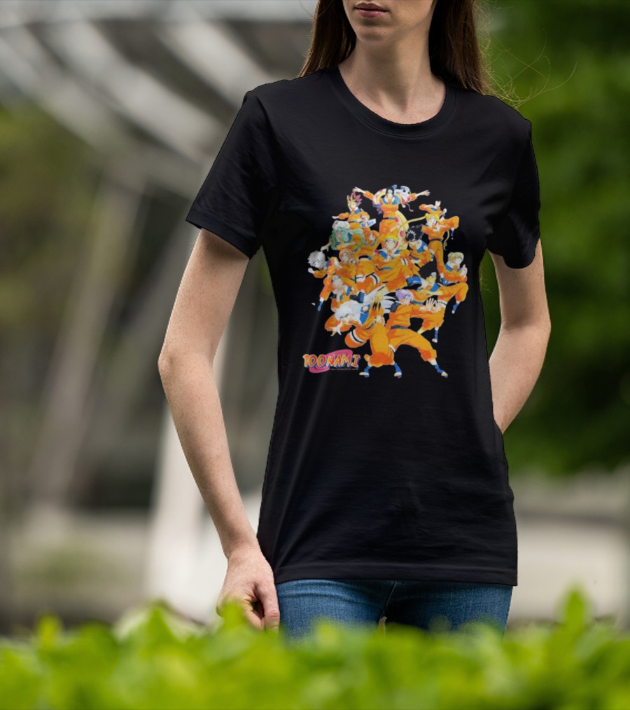 Toonami Cruel.void Shadow Clone Jutsu Anime Character Mashup T-Shirt