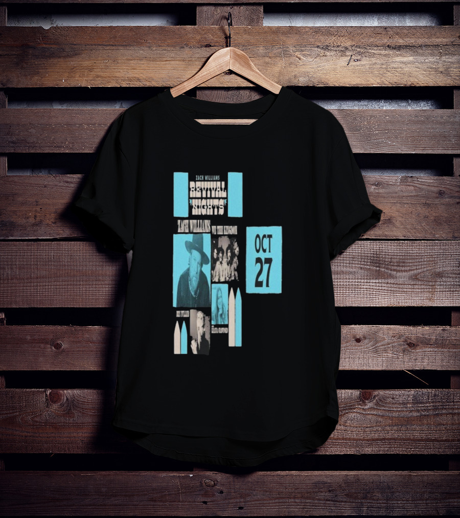 Zach Williams We The Kingdom Revival Nights Red Rocks Oct 27 2025 T-Shirt