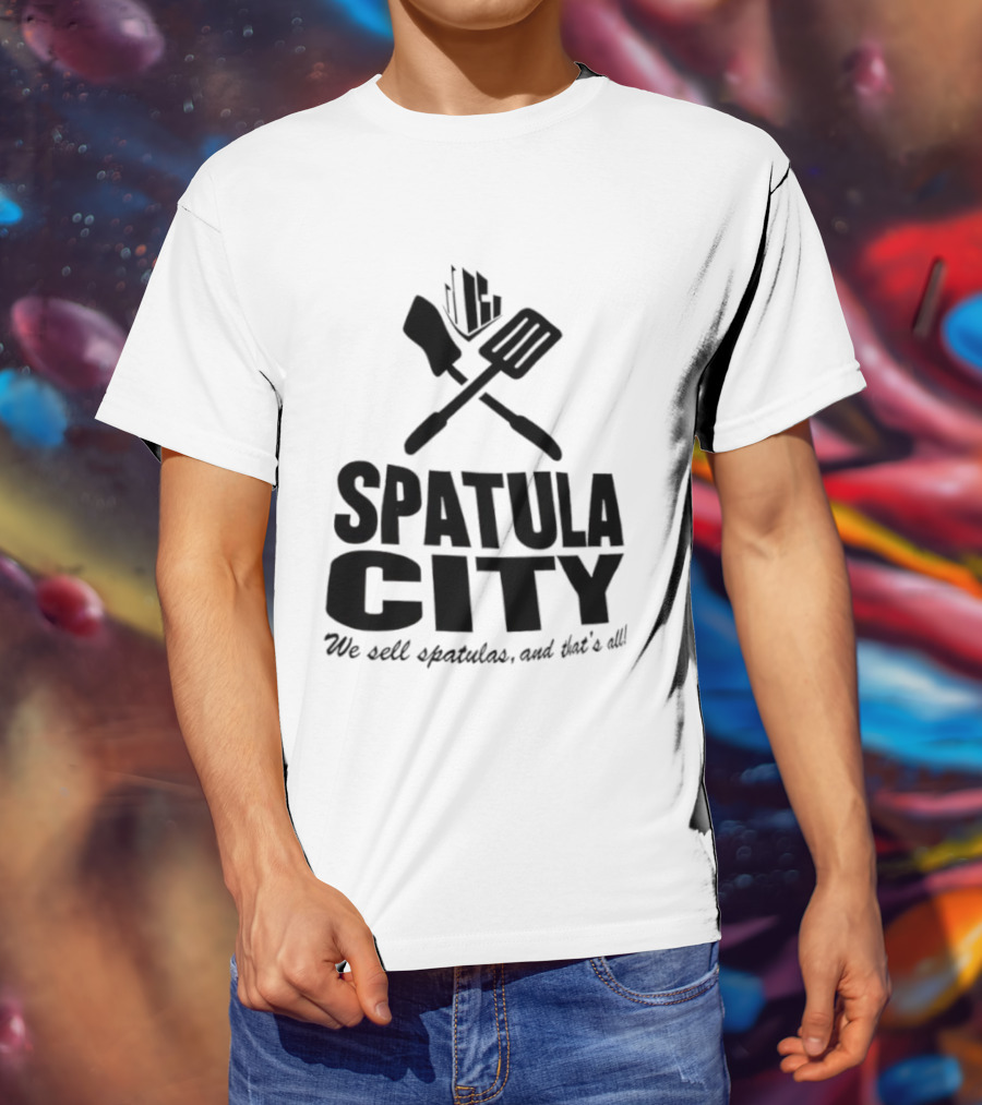 Spatula City We Sell Spatulas And That’s All Vintage Humor T-Shirt