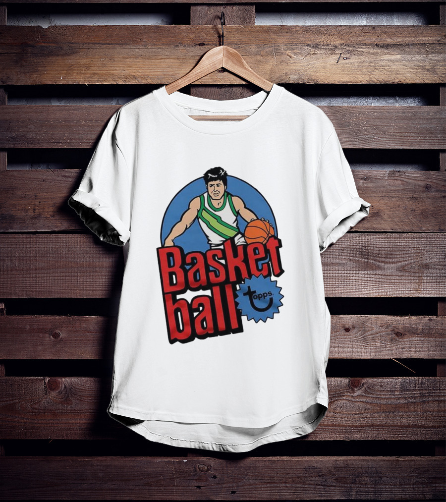 Topps Basketball 1978 Vintage Picture Cards Retro Style T-Shirt
