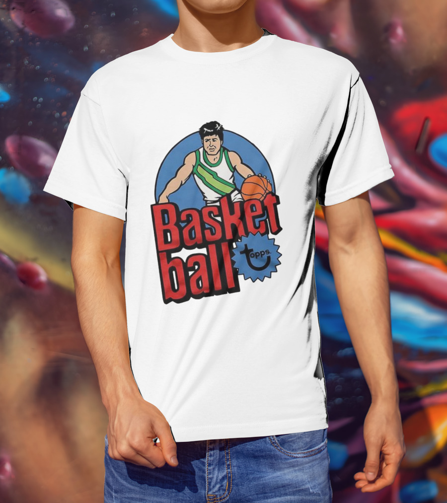 Topps Basketball 1978 Vintage Picture Cards Retro Style T-Shirt