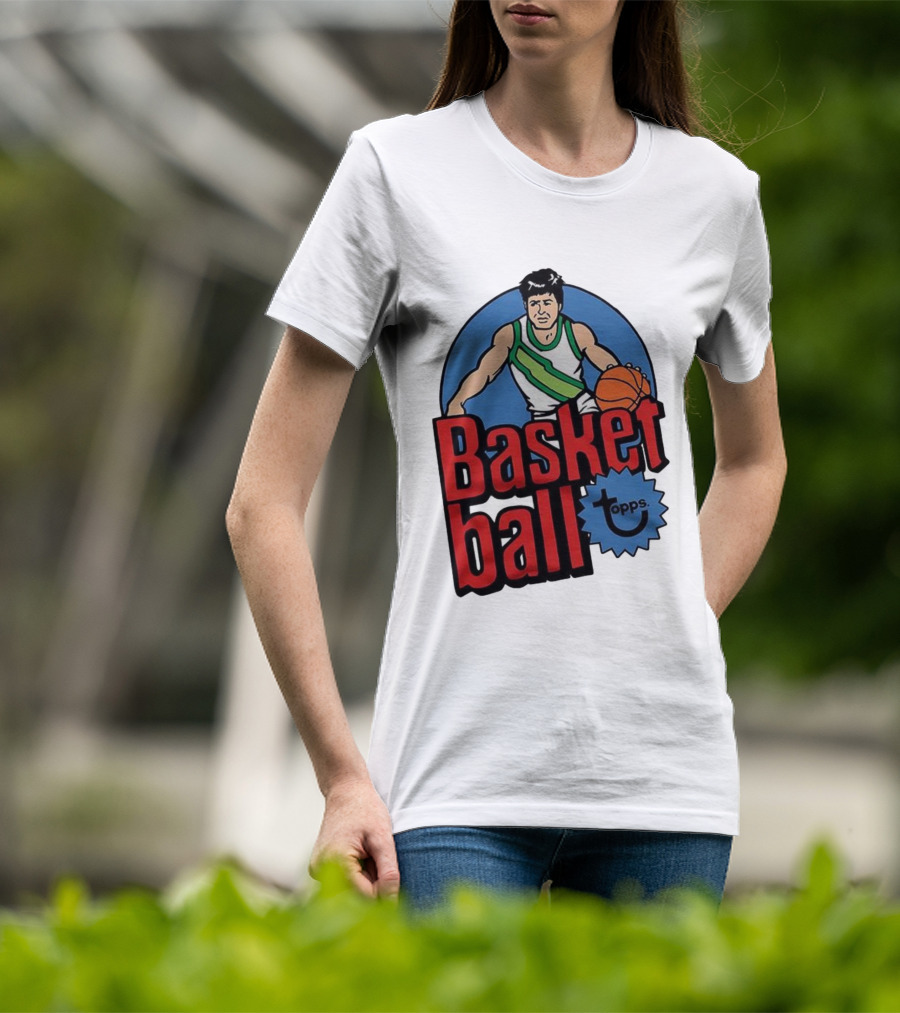 Topps Basketball 1978 Vintage Picture Cards Retro Style T-Shirt