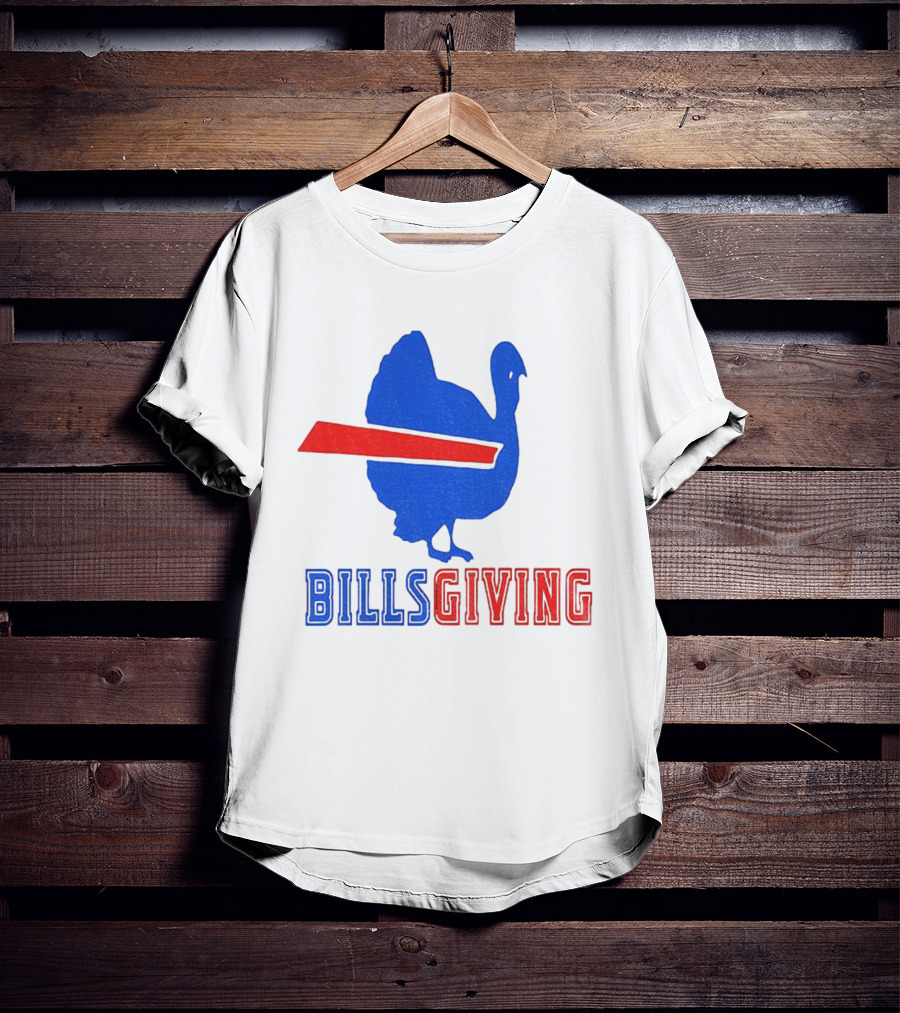 Billsgiving 2025 Turkey Buffalo Bills Thanksgiving NFL Football T-Shirt
