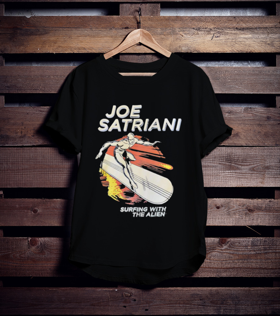 Joe Satriani Surfing With The Alien Cover Art T-Shirt