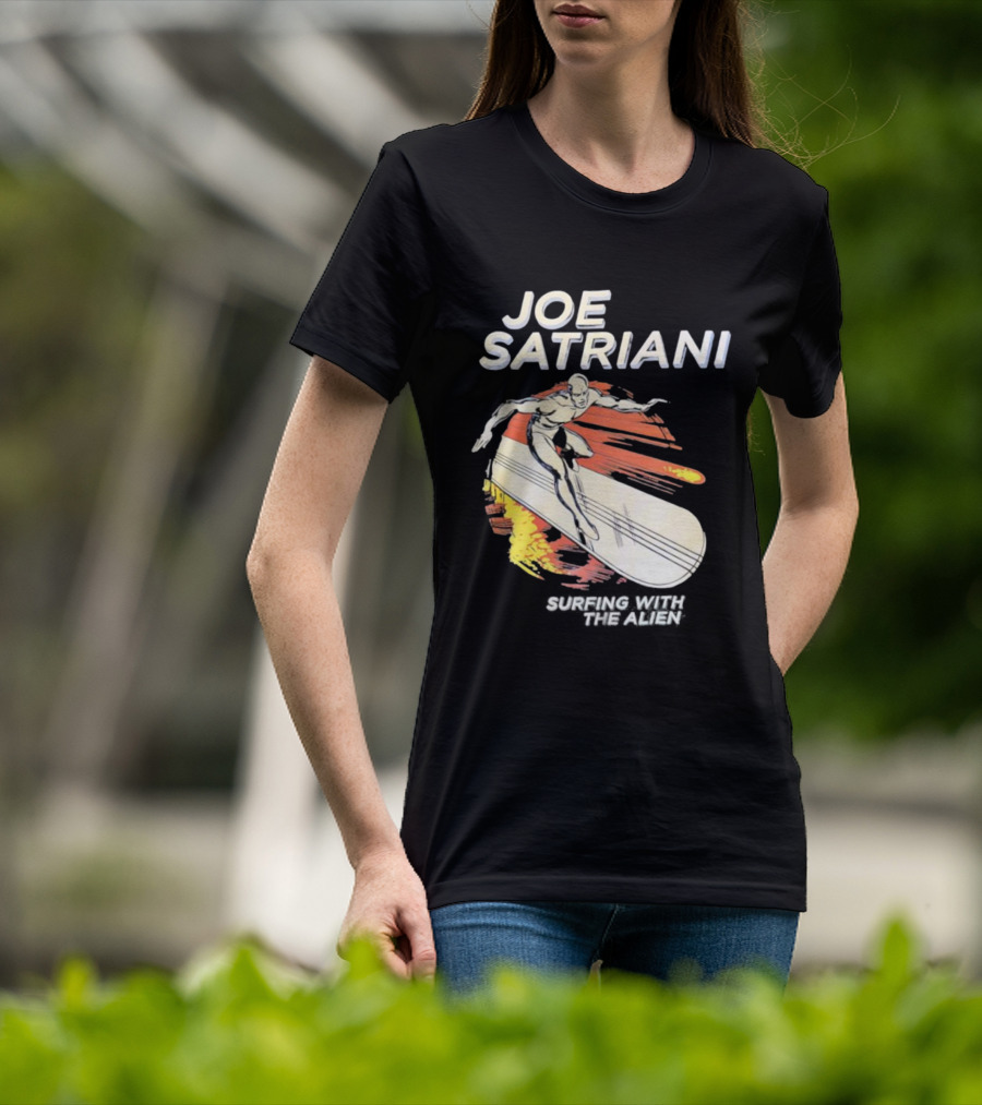 Joe Satriani Surfing With The Alien Cover Art T-Shirt