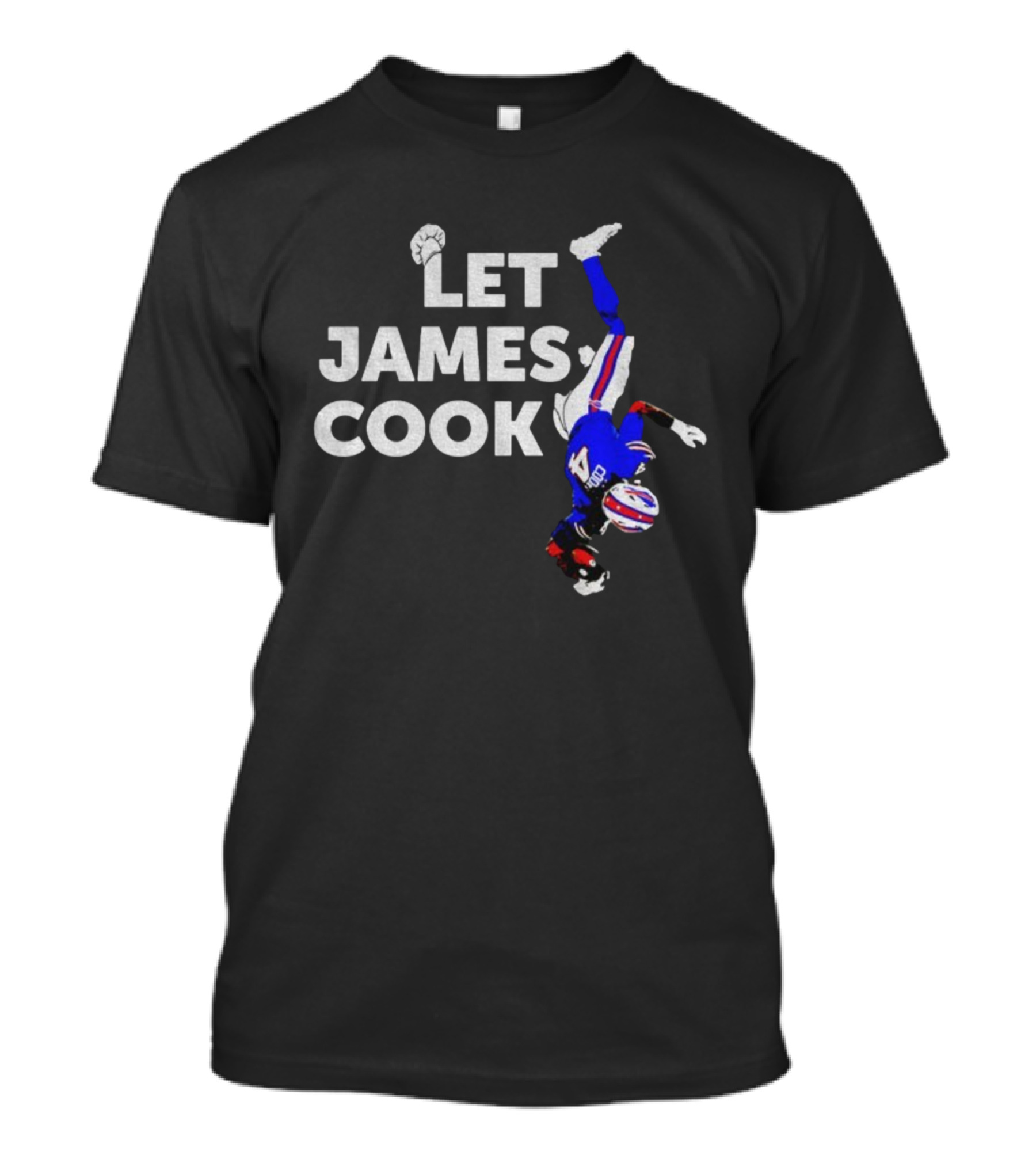 Let James Cook Football Buffalo Bills NFL Mafia Fan T-Shirt