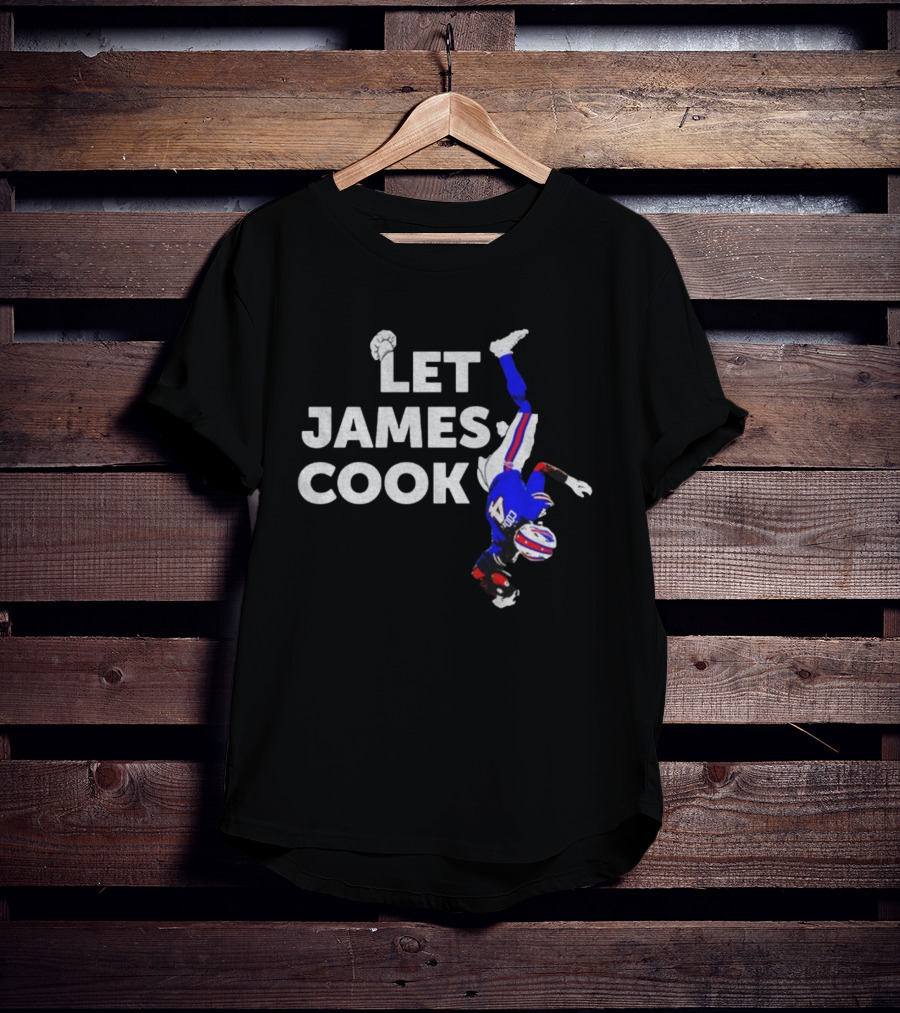 Let James Cook Football Buffalo Bills NFL Mafia Fan T-Shirt