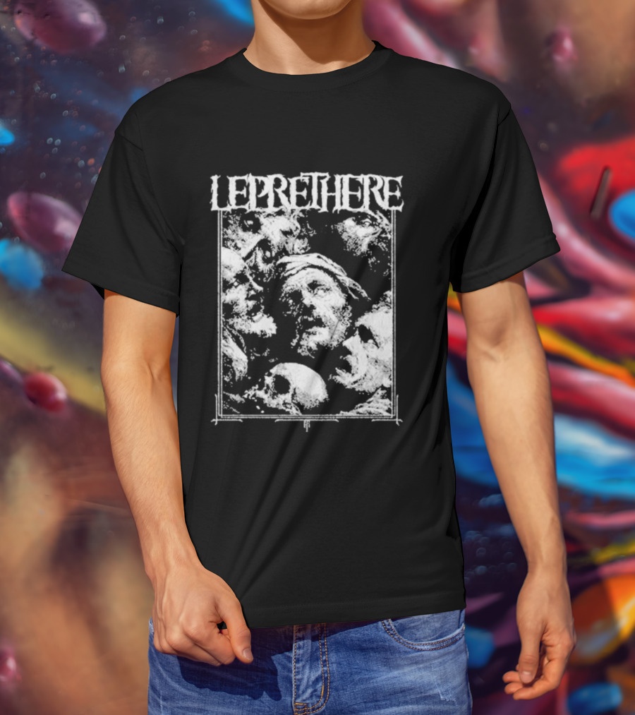 Leprethere Skull Vintage Style No Future T-Shirt