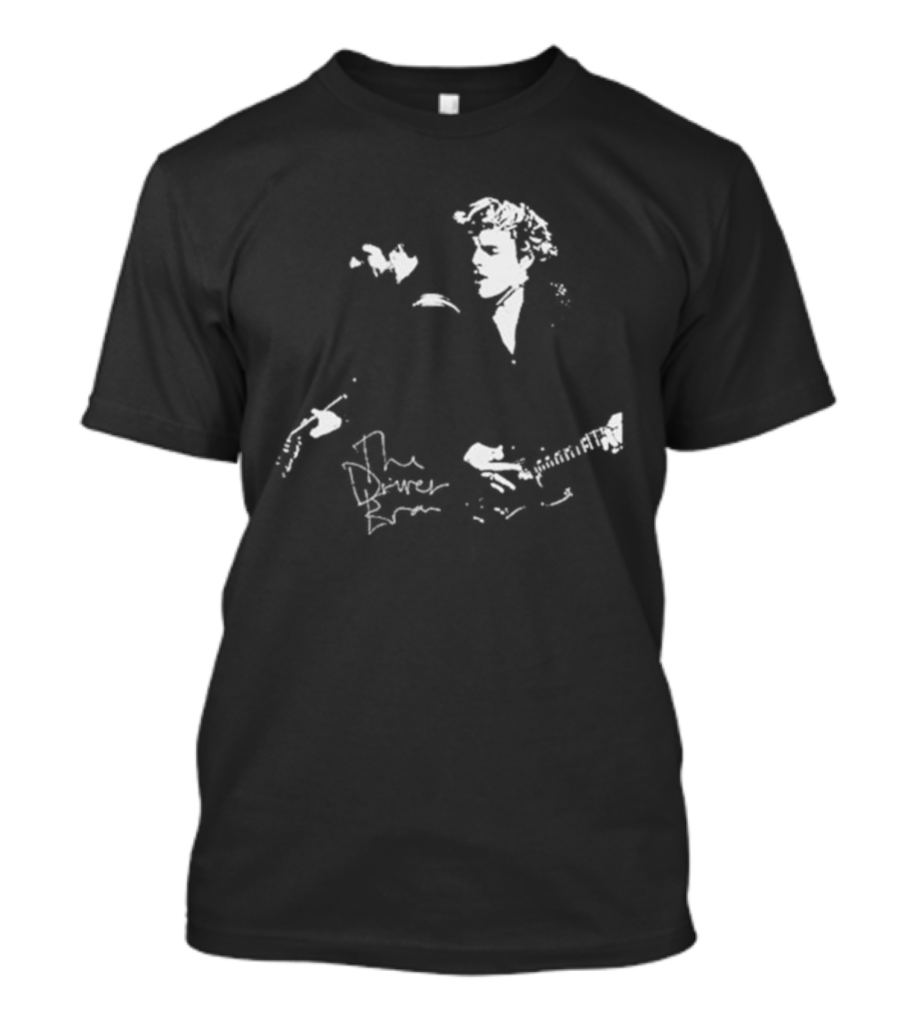 The Driver Era Stamp Guitar Silhouette T-Shirt