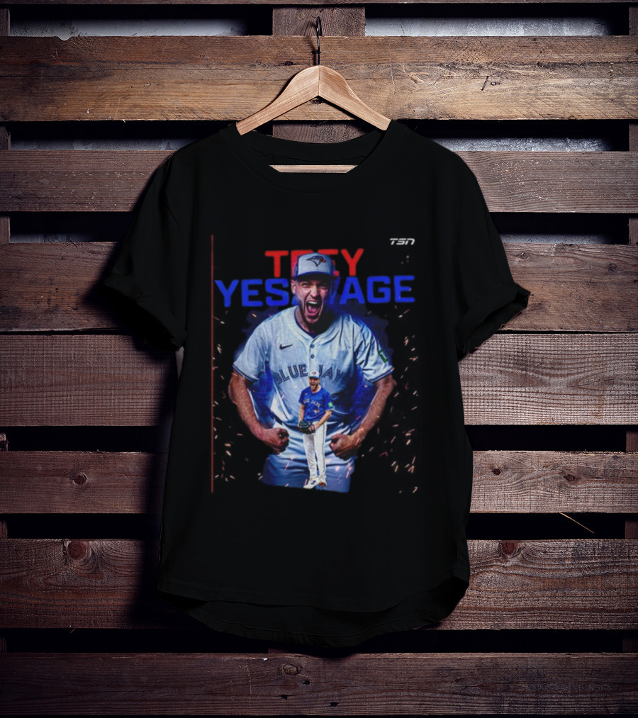 Trey Yesavage Blue Jays World Series Rookie Record 12 Strikeouts T-Shirt