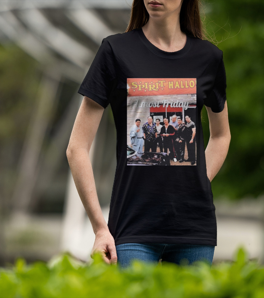 Almost Friday Sopranos Spirit Halloween Italian Eatery T-Shirt