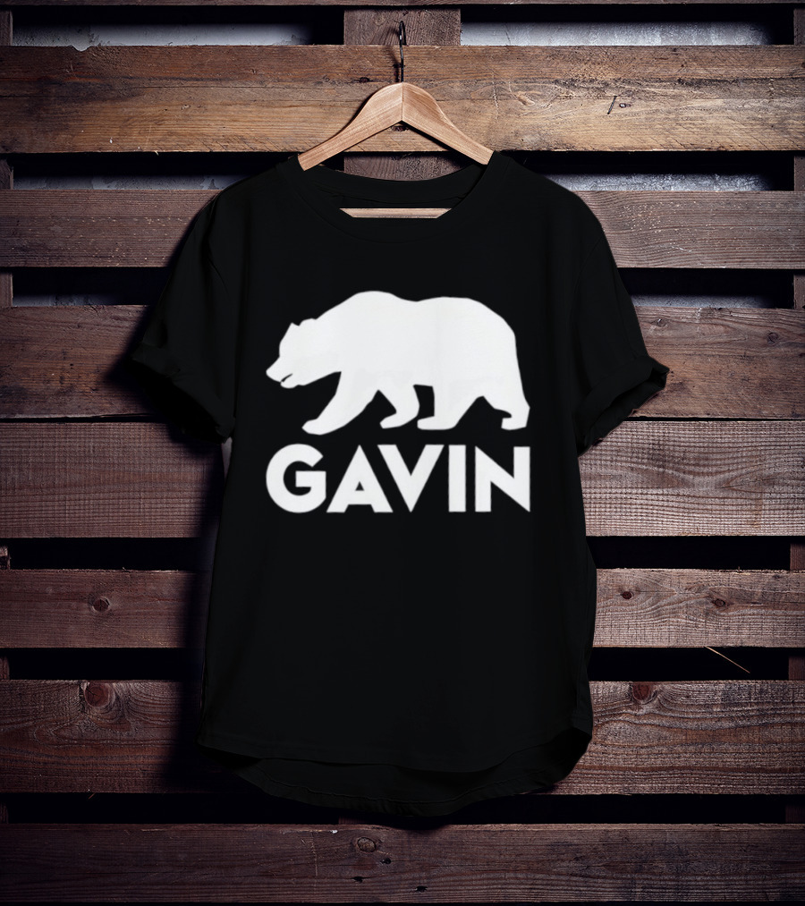 Gavin Newsom Bear California Symbol T-Shirt