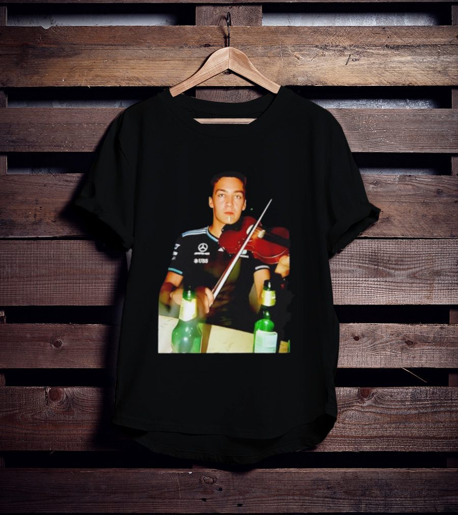 Mercedes George Russell Violin UBS Racing Team T-Shirt