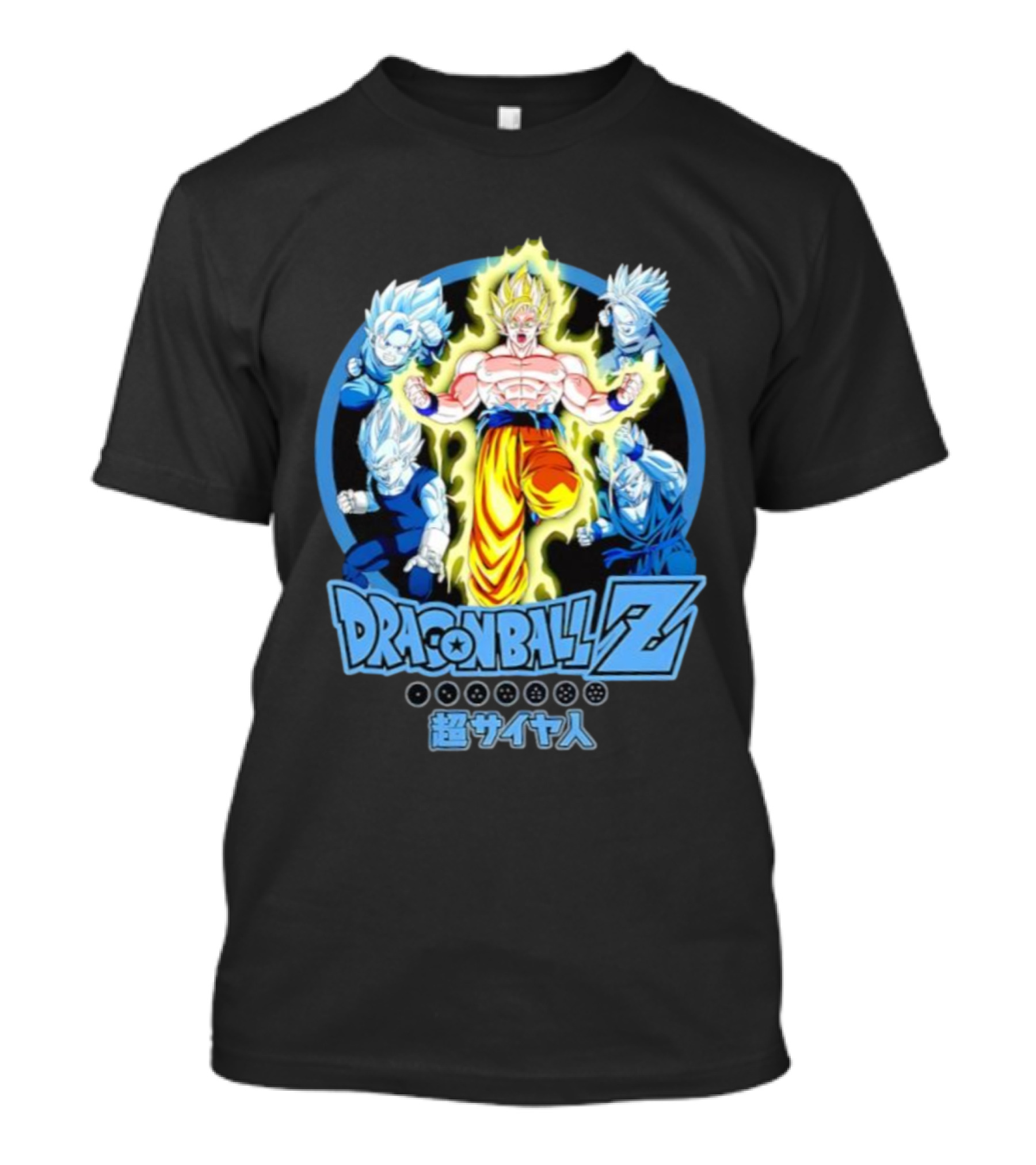 Dragon Ball Z Goku Super Saiyan Transformations T-Shirt