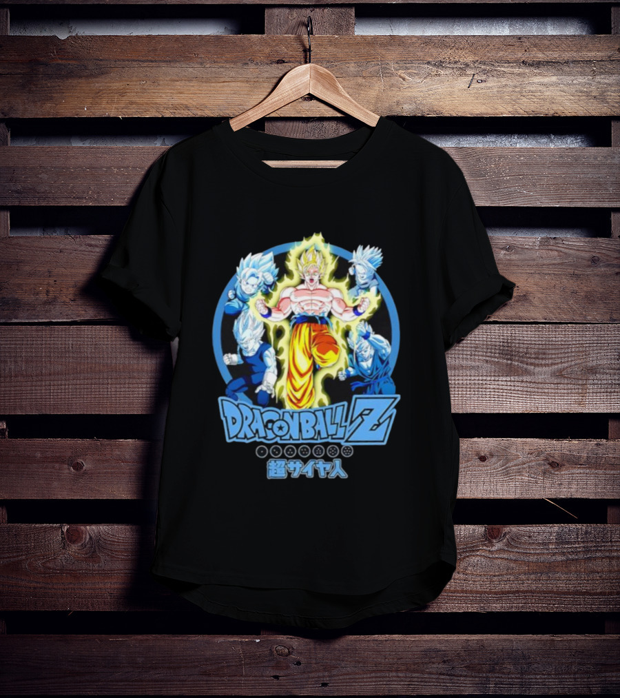 Dragon Ball Z Goku Super Saiyan Transformations T-Shirt