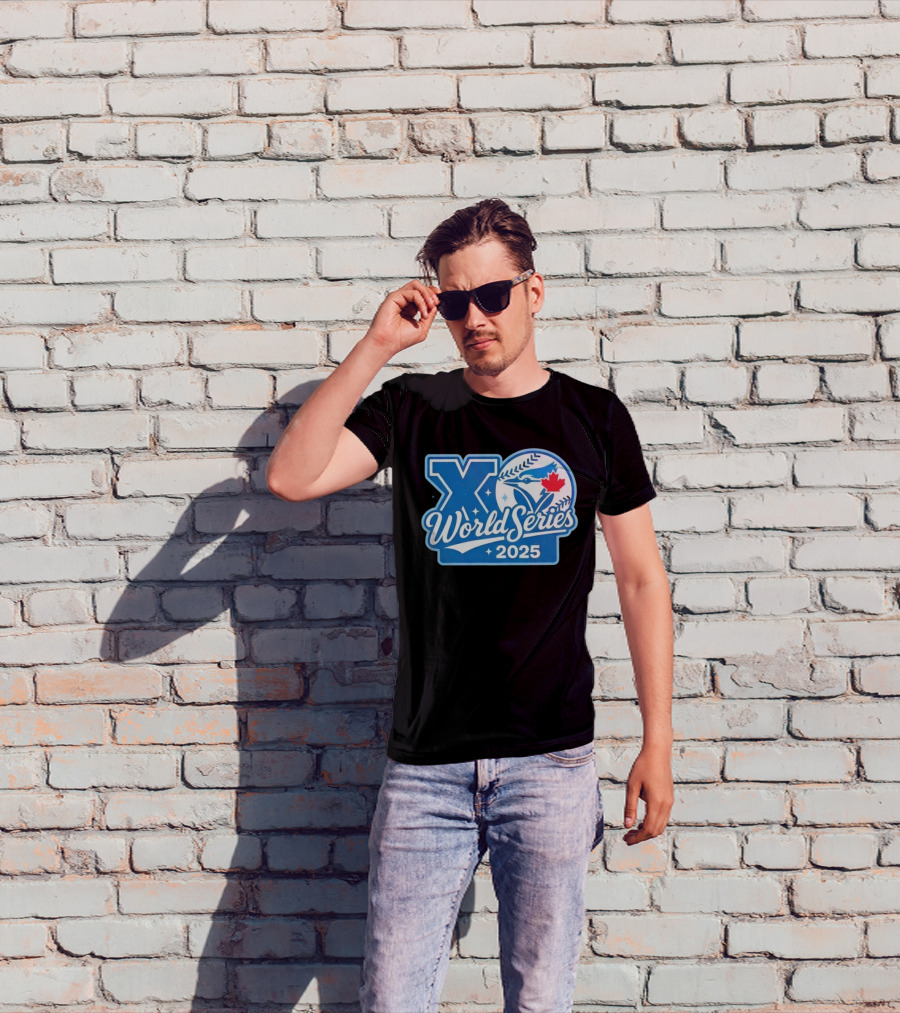 Toronto Blue Jays XO World Series 2025 Vintage Baseball Music Collab T-Shirt