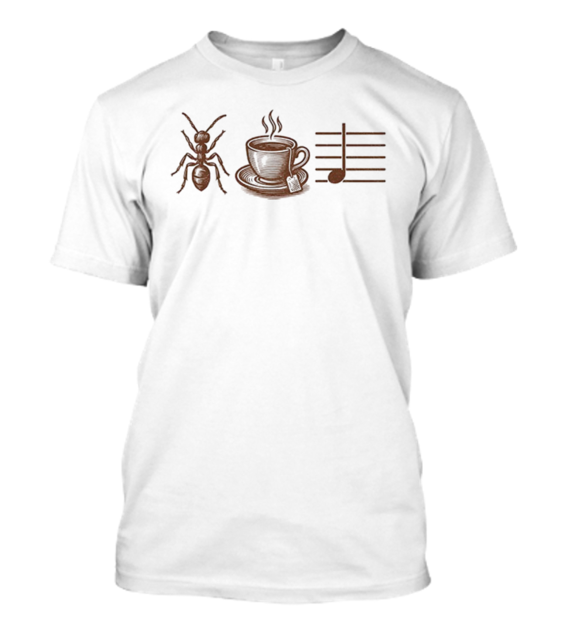 Ant Tea Note Antidote Anti Fascist Anti Ice T-Shirt