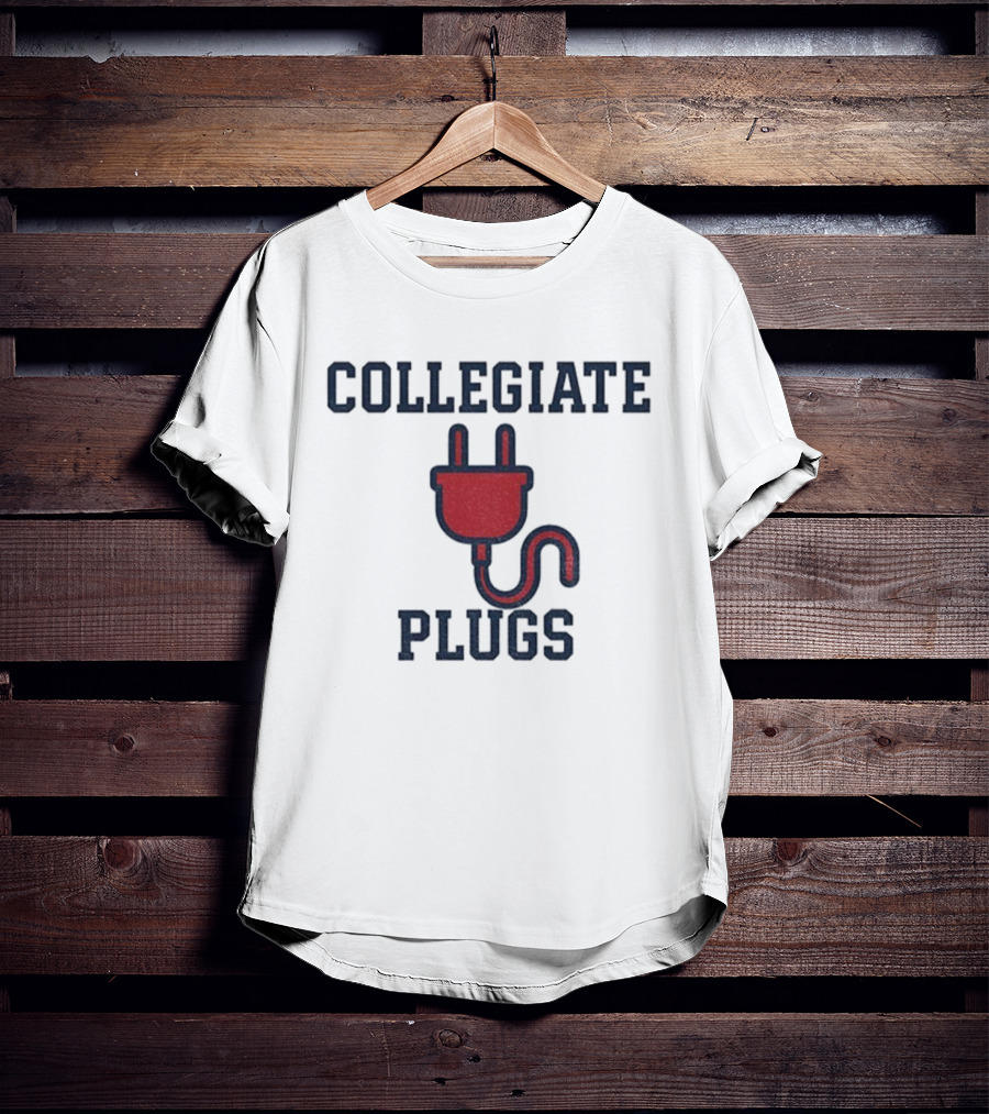 Collegiate Plugs University Power Connection T-Shirt