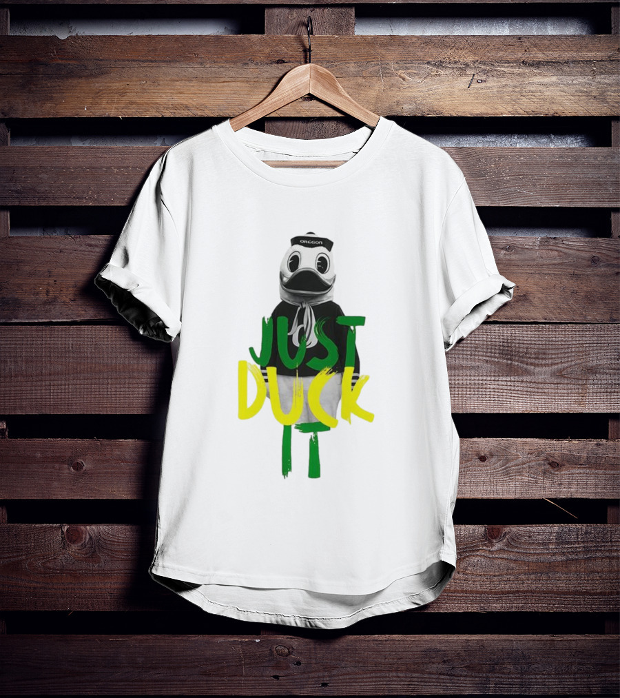Oregon Ducks Just Duck It Women's Basketball T-Shirt