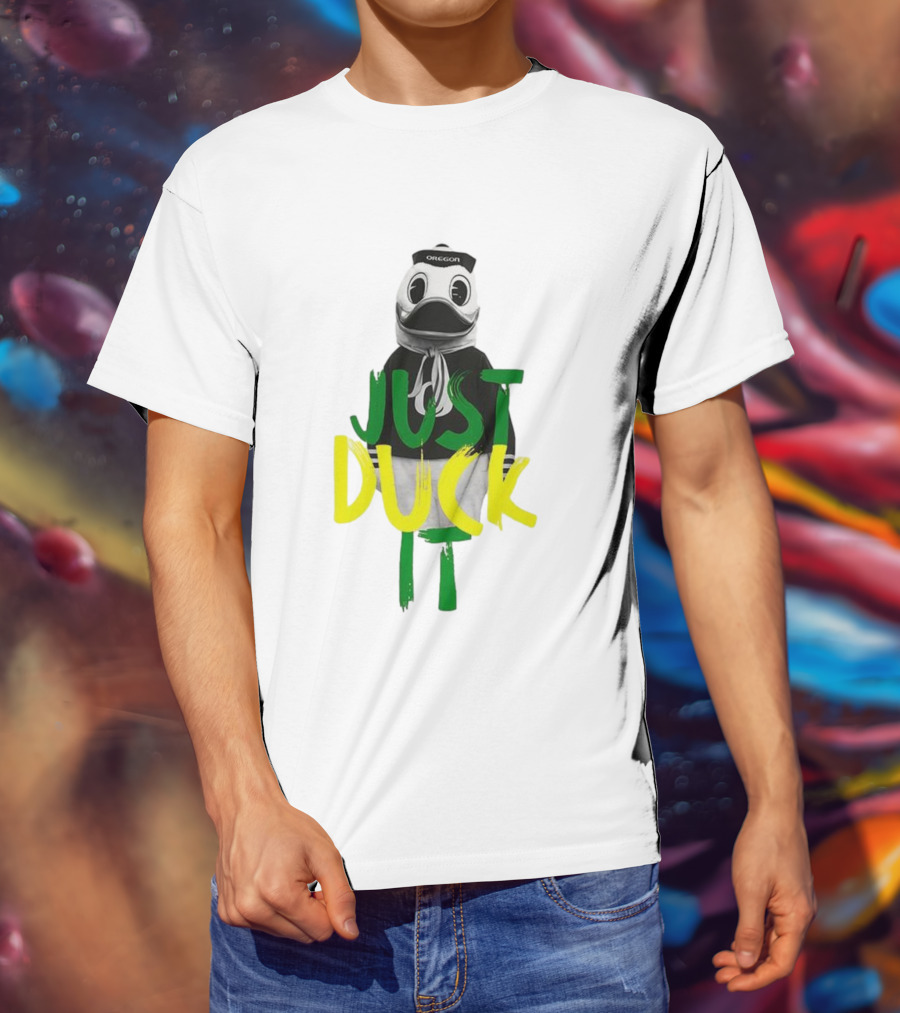 Oregon Ducks Just Duck It Women's Basketball T-Shirt