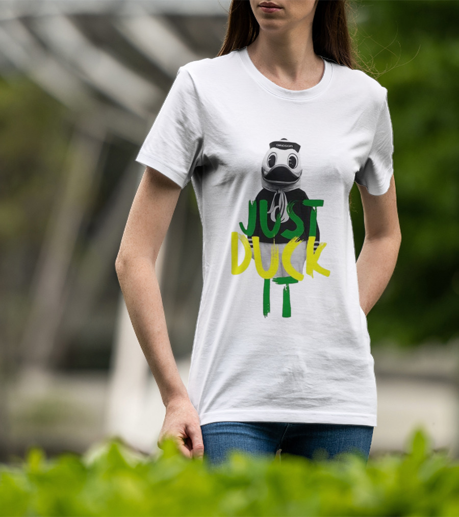 Oregon Ducks Just Duck It Women's Basketball T-Shirt