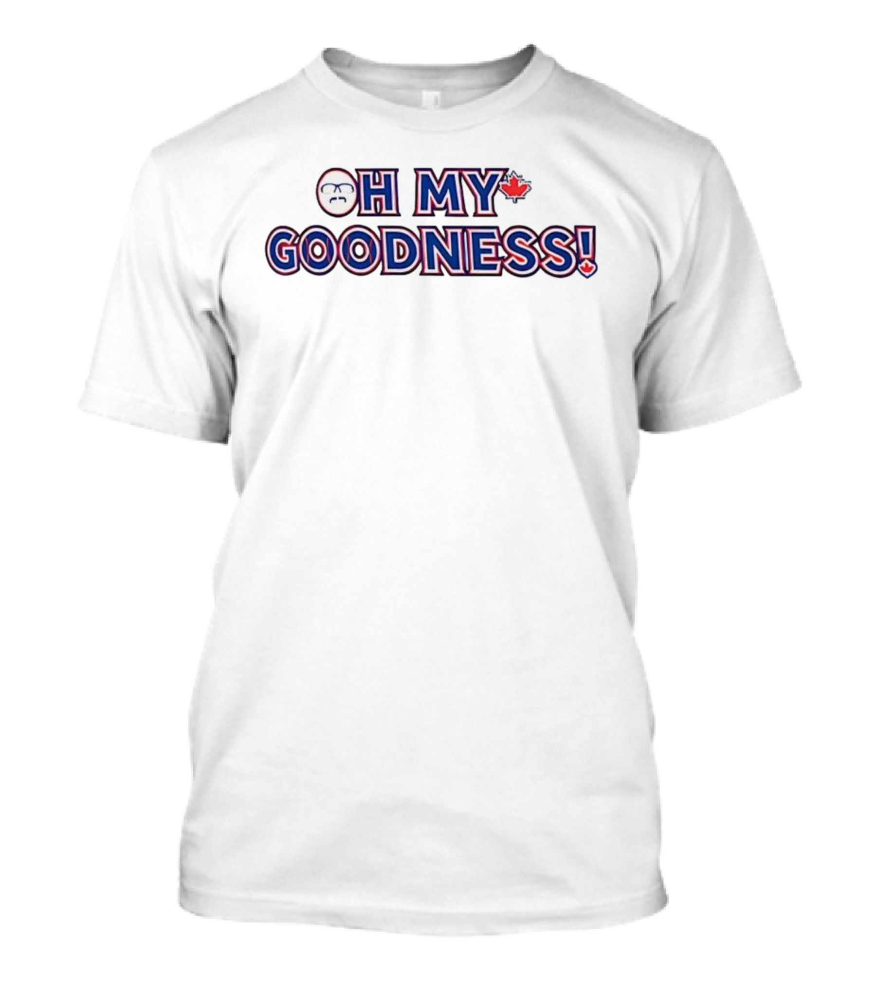 Oh My Goodness Blue Jays Canada Emblem T-Shirt
