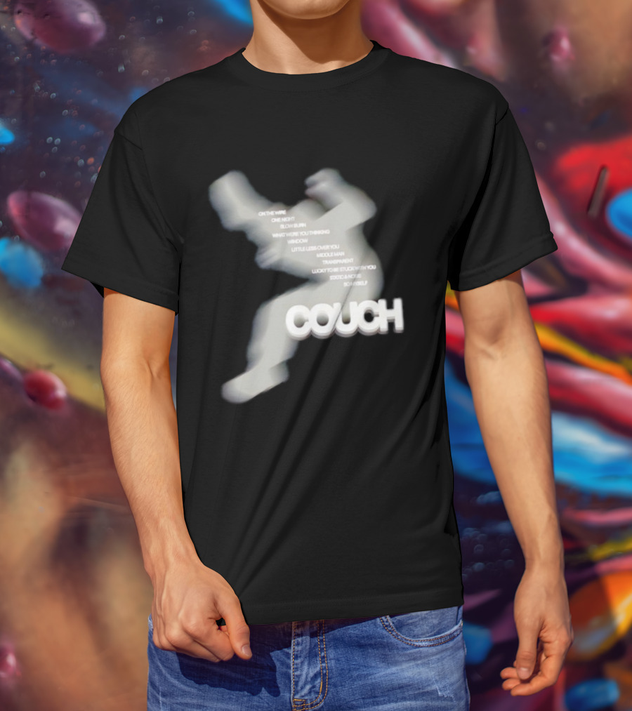 Couch Tracklist On The Wire One Night Slow Burn Middle Man Stuck In Noise T-Shirt