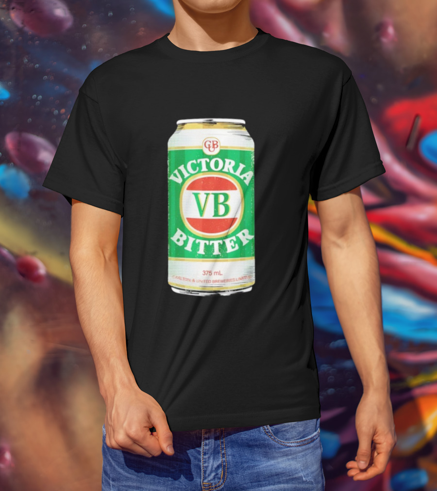 Victoria Bitter VB 375 ML Can GUB Carlton United Breweries T-Shirt