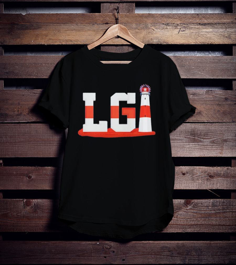 LGI Let's Go Islanders Lighthouse Emblem T-Shirt