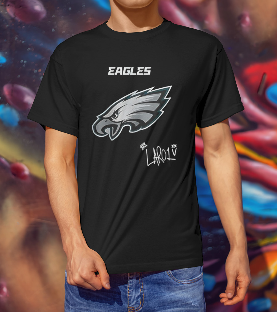 Philadelphia Eagles Kid LAROI Berlin Game 2025 T-Shirt